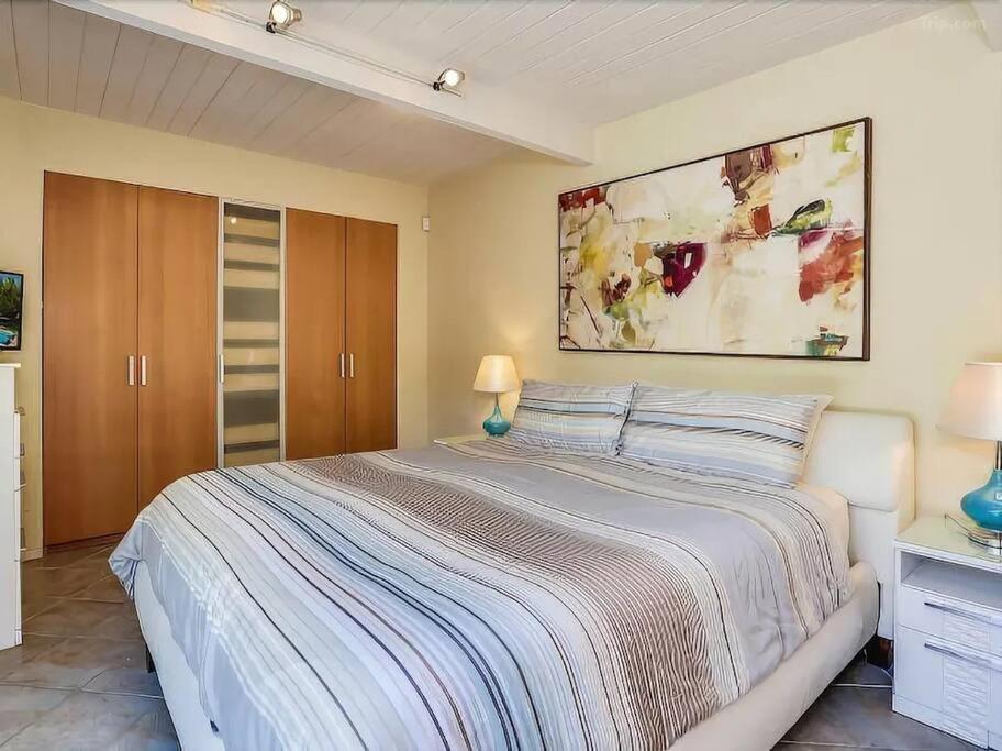 Serene 4 Bed 3 Bath Heated Pool Natural Backyard Heart Of Palm Springs Kültér fotó